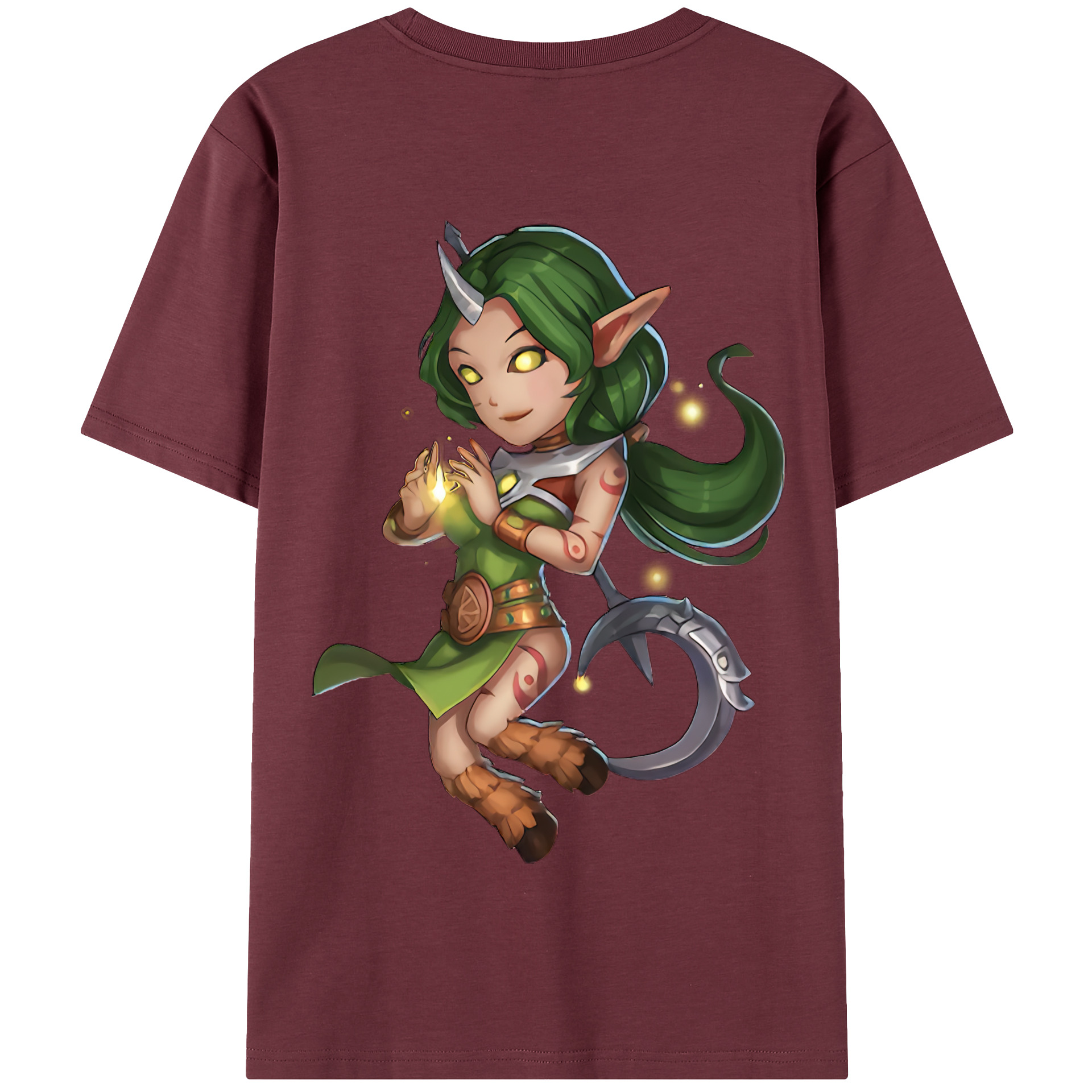リーグ・オブ・レジェンド League of Legends LOL 綿100％半袖Tシャツ（背面プリント）